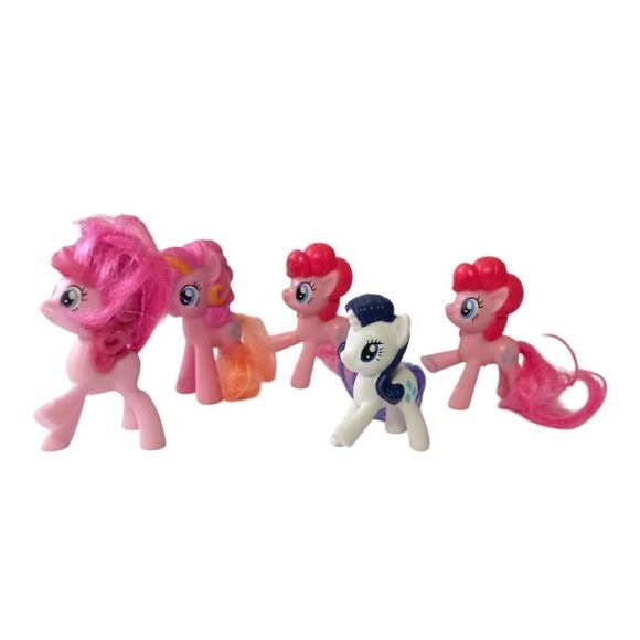 5 My Little Pony Mcdonalds Happy Meal Toy Set MLP Pinkie Pie Rarity Cutie Crew. - Picture 5 of 16